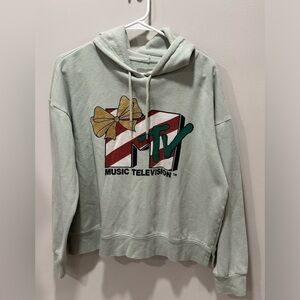 MTV Women’s Hoodie Sweatshirt Size Large